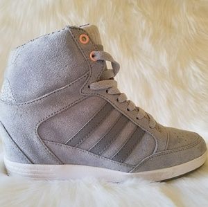 Adidas Hightop Sneaker Wedges